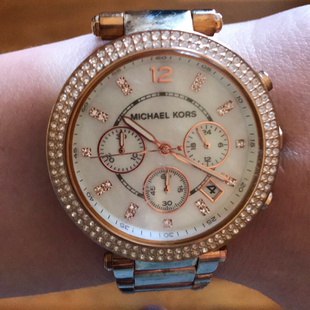 Michael Kors Rose Gold Watch
